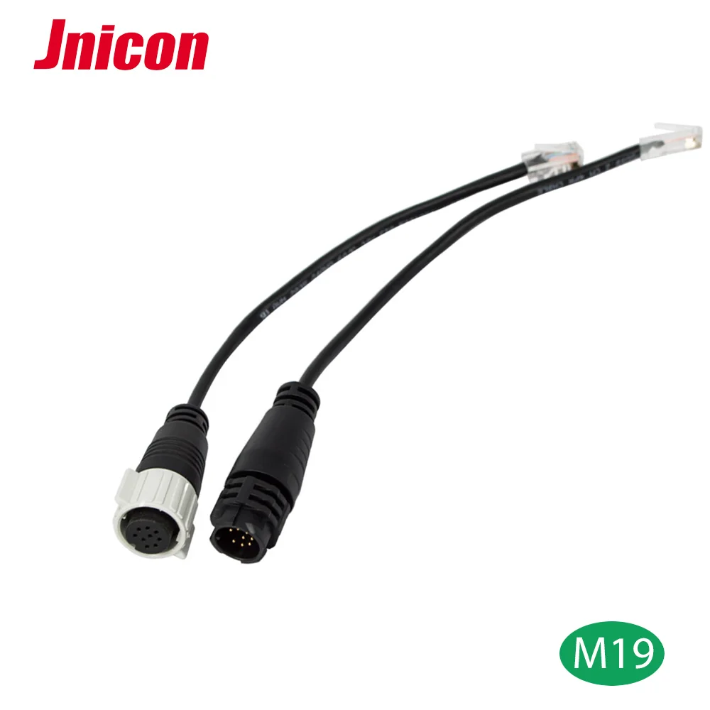 M19 Self Locking IP67 Connector 20A 12 Pin Xlr Cable Connector