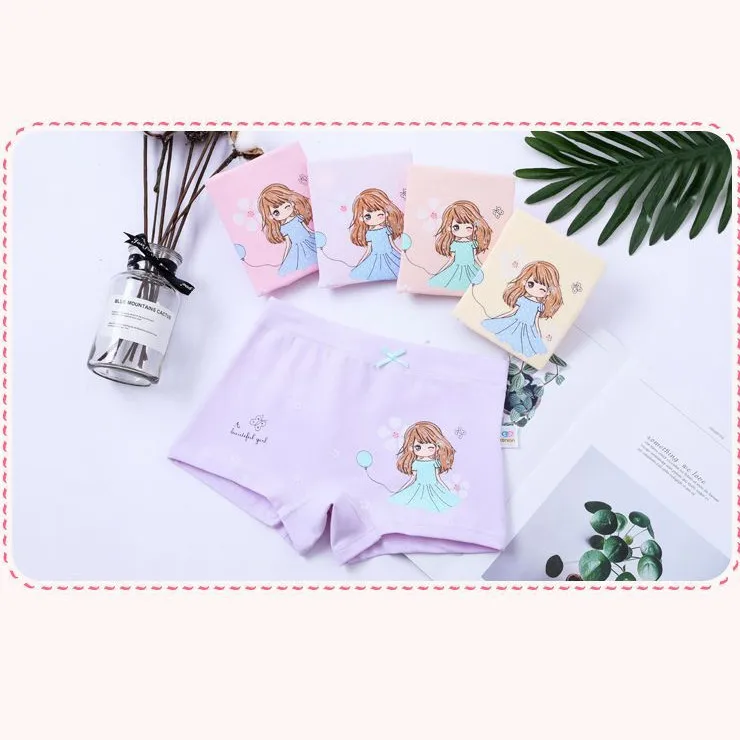 Оптовая продажа с завода, нижнее белье, детское хлопковое нижнее белье с мультяшным рисунком для детей