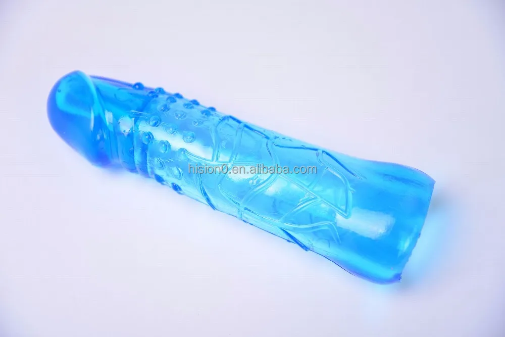 7cm Enhanced Crystal Dong Extension Stretchable Cock Prelong Enhancer