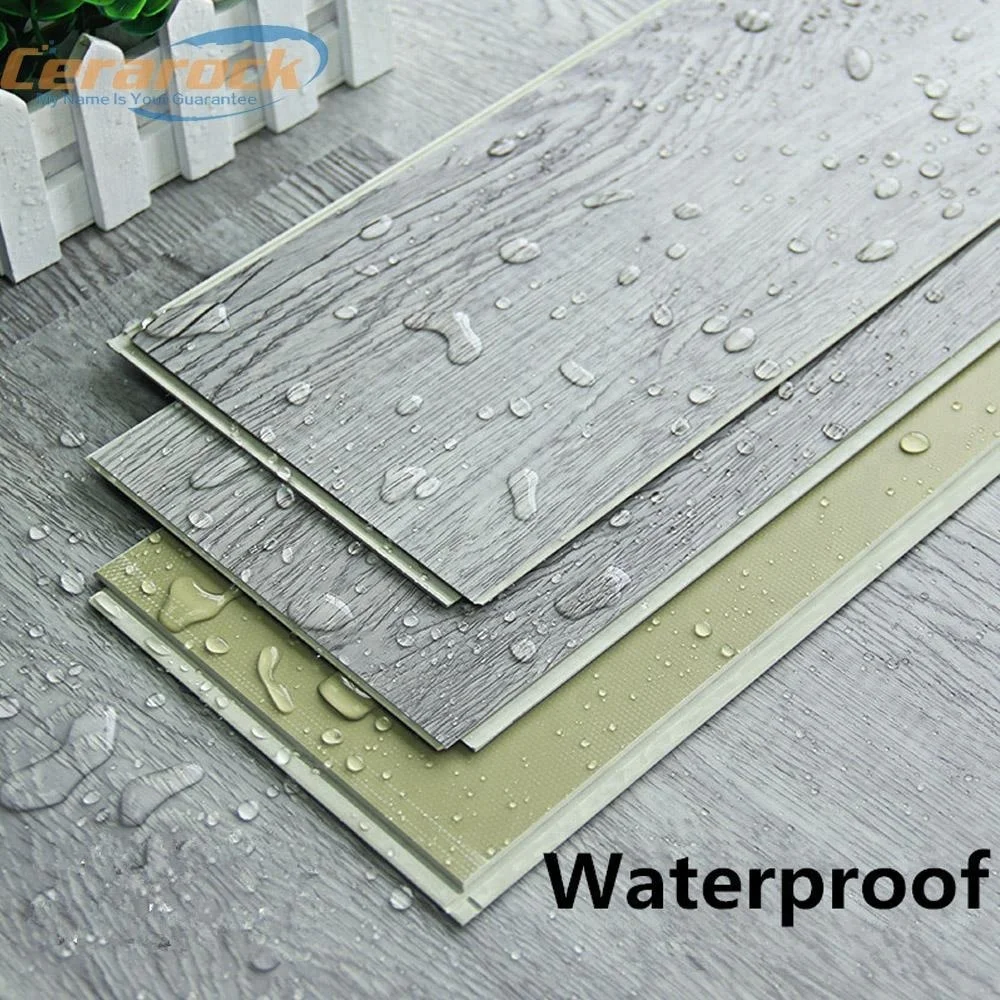 Waterproof vinyl flooring