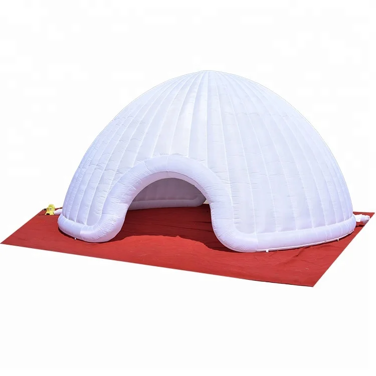 Надувной дом. Воздухоопорное сооружение. Надувной купол здания. Воздушная надувная палатка. Палатка полусфера прозрачная.