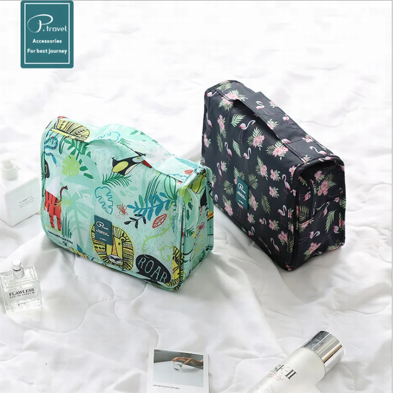 P. Дорожная моющаяся Женская подвесная сумка для туалетных принадлежностей, органайзер для косметики, хранение косметики, набор для путешествий