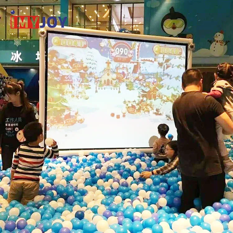 Распродажа интерактивные 3D-игры проектор виртуальной реальности интерактивная игра мячей для