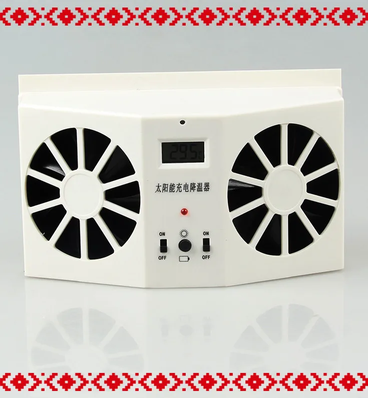 
 HF-606(1) на солнечных батареях Авто вытяжной вентилятор автомобиля солнечной энергии  