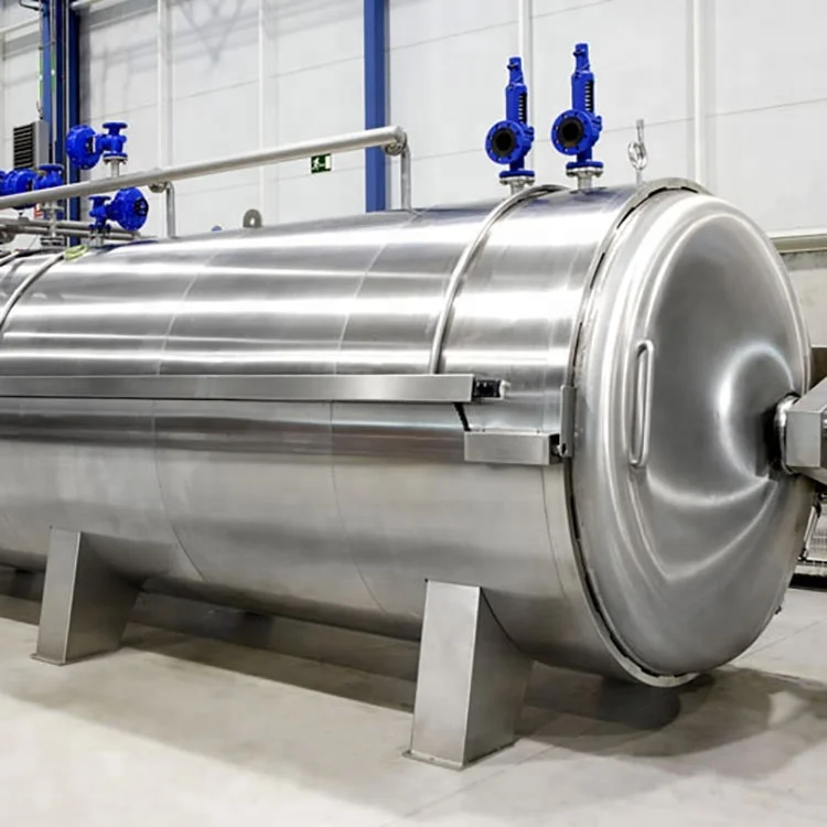 Second Hand Pressure Large Mushroom Cooker Autoclave