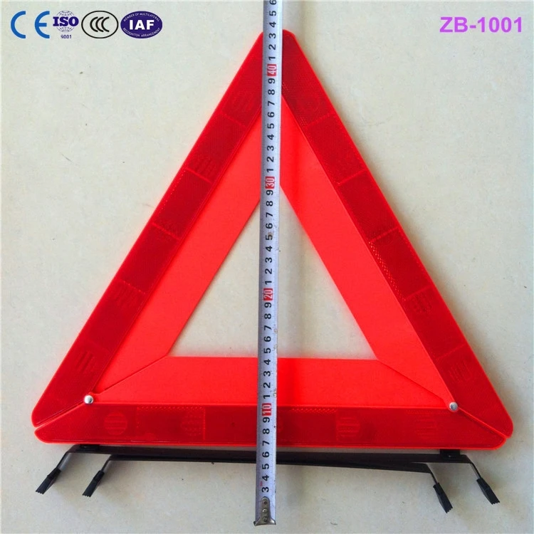 Придорожный комплект светоотражающие треугольник с железный