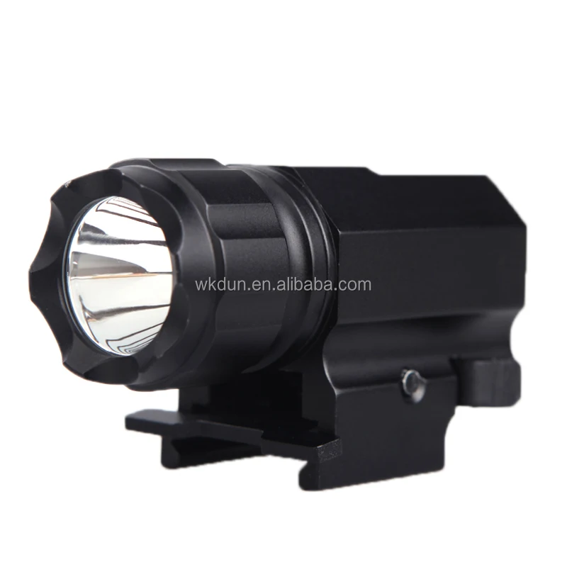 R5 Tactical LED Flashlight Torch Light Lamp Mount Picatinny Rail Waterproof