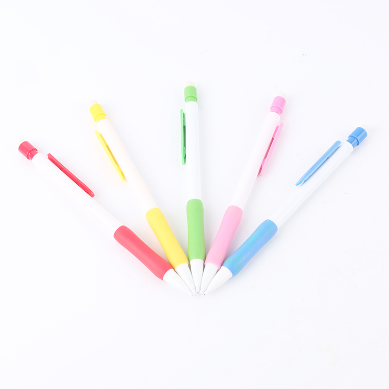 
 hot selling eco friendly  plastic 0.7mm mechanical pencil logo for business gift pen click automatIc pencils manufacturer NO.650  