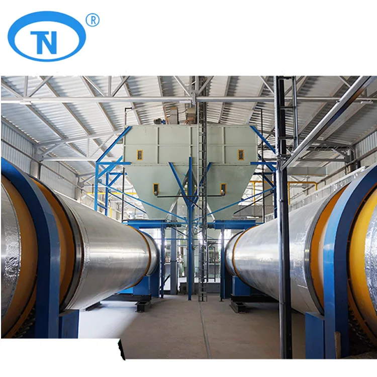 Эффективная вращающаяся сушилка для опилок с дизельной горелкой