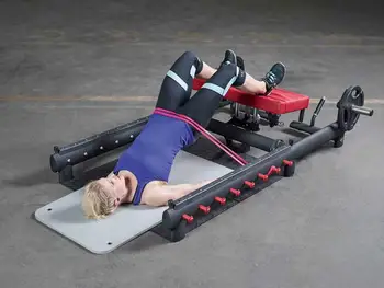 商業フィットネスジムクラブデバイスグルートビルダーヒップ