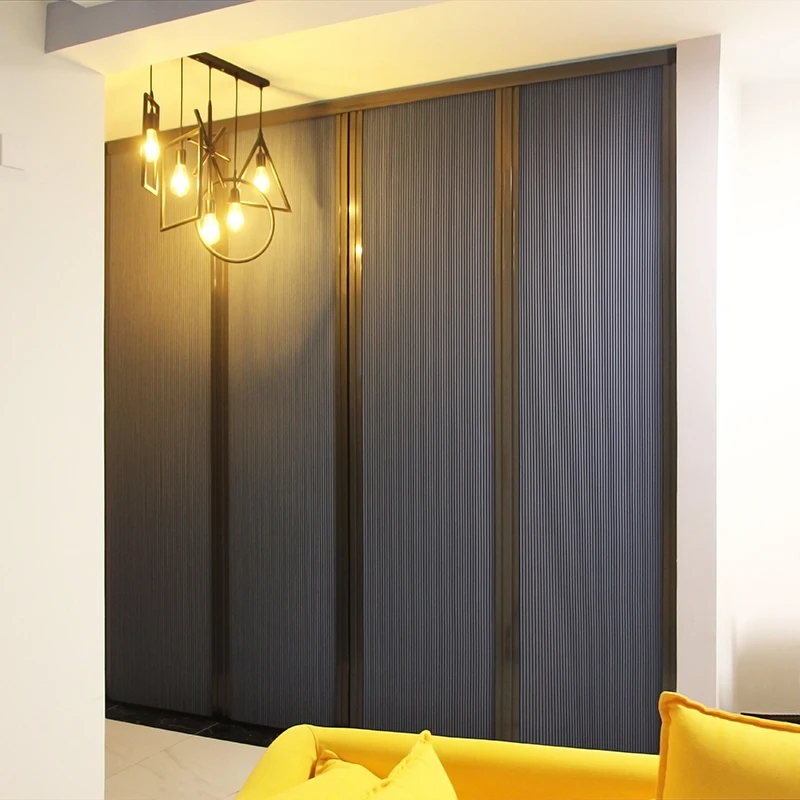 Pleated Honeycomb Partition Cellular Screen Door