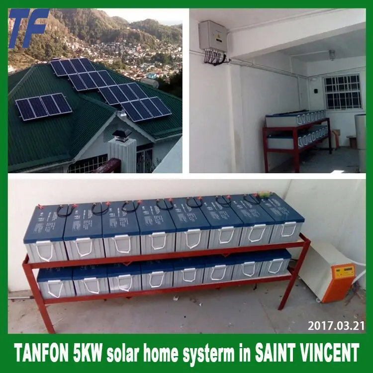 High Efficiency Solar Charged Controller Hybrid 4kw Power 6kva Inverter