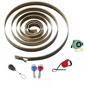 F-MINGNIAN-SPRING Ressort Plat En Spirale Constant 0,3 X 3 X 1900 Mm Type S3 – Ressort Hélicoïdal Torsion Acier, Usage Industriel