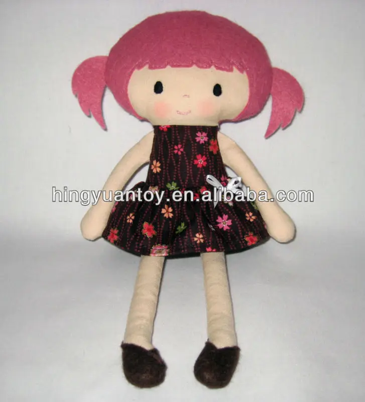 Human Girl Style Stuffed Doll Can Make As Per Your Design And Ideas Buy Stuffed Doll Fabric Dolls Patterns Fabric Rag Doll Product On Alibaba Com