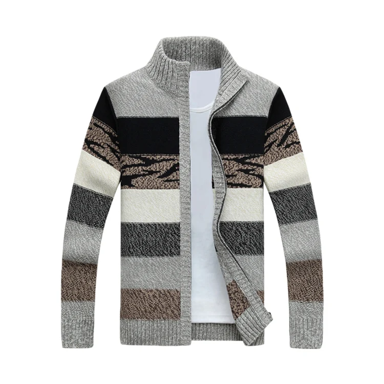Cheap Price Custom Nice Sweater Men Beautiful Design Zip Cardigan Age Delay Item Sweater