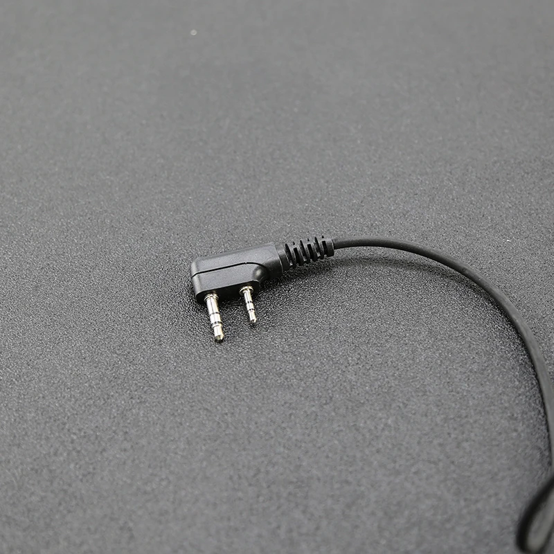 
 2 Pin PTT MIC гарнитура Тайное Акустическая трубка In-ear наушники для Baofeng UV-5R BF-888S CB радио аксессуары  