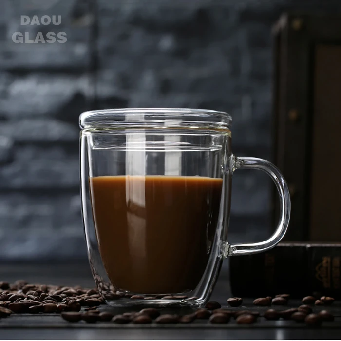 Heat-Resistant Double Wall Glass Coffee Cups – Happy Space Decor