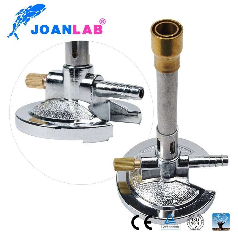 Fornello Bunsen Da Laboratorio - Bruciatore A Gas Con Stabilizzatore Di Fiamma - Foto 10