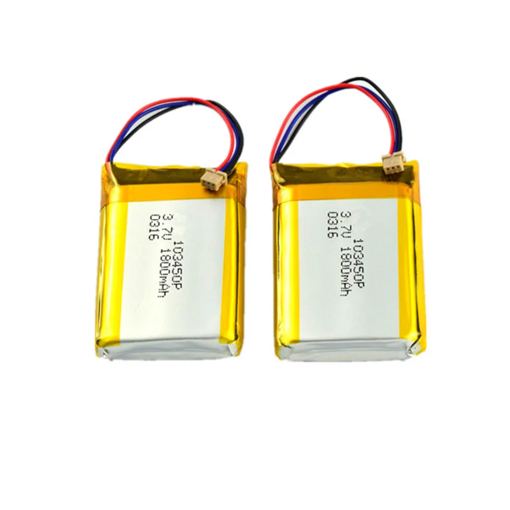 KC CB IEC62133 China Factory 3.7v rechargeable 103450-1800 mah lithium-ion li ion lithium polymer Battery
