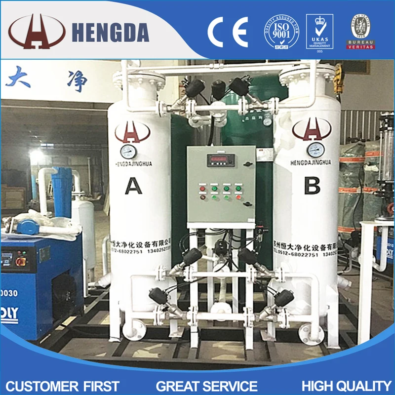 Nitrogen Purging Equipment /gas Nitrogen Generator Industry Carbon Steel 1~500nm3/h 220V/380V 90%-99.9999% Actual Size) Provided