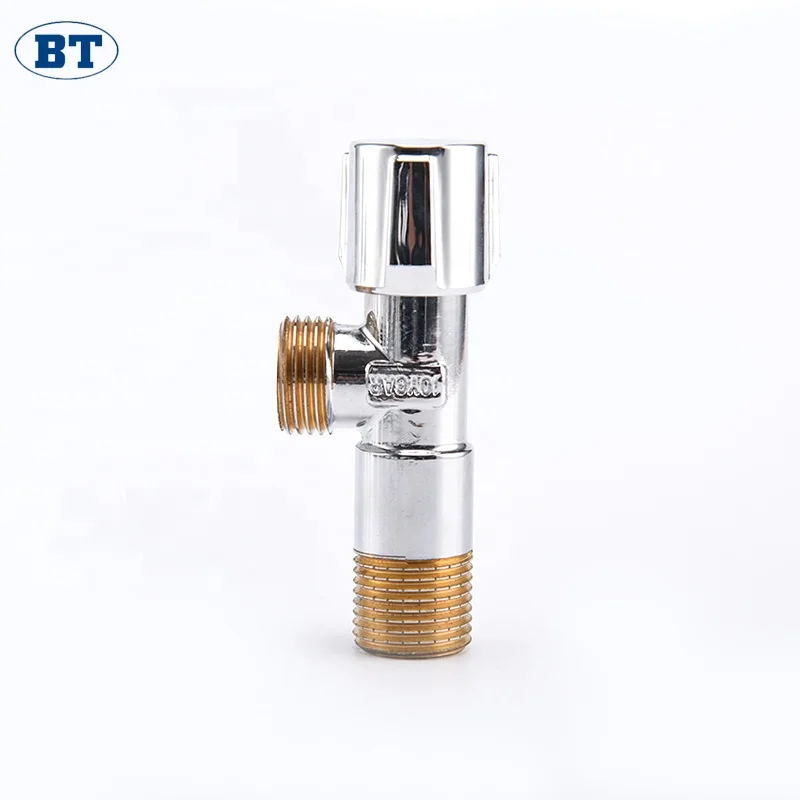 BT3016 good price brass two-way slow opening angle valve