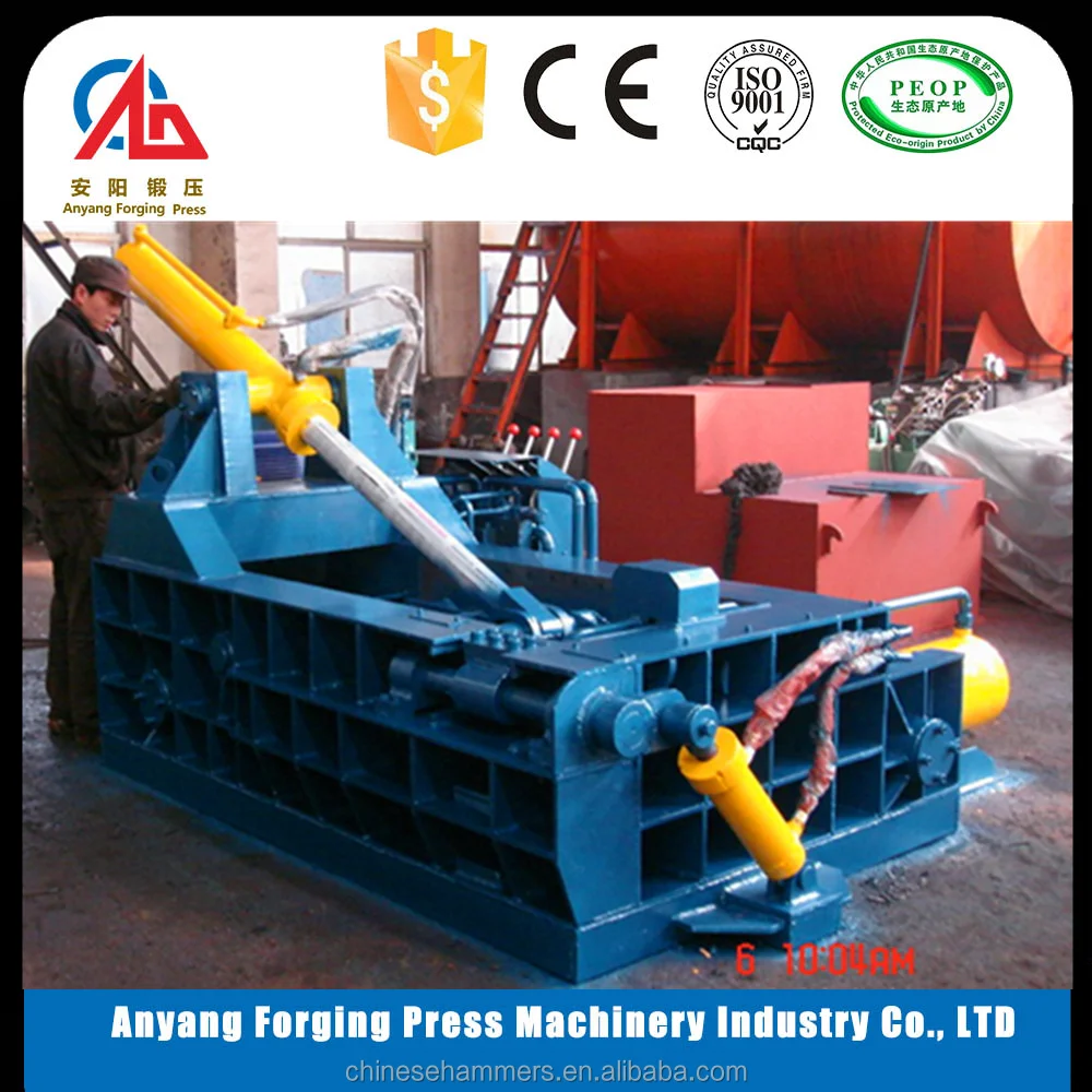 Высококачественный пресс-подборщик металла для переработки алюминиевых банок