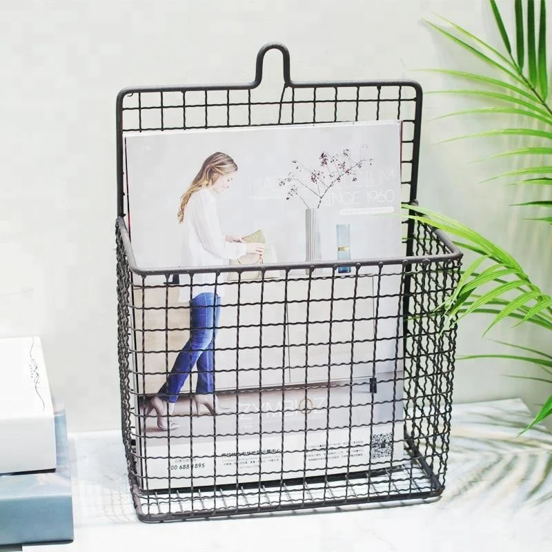 Support Mural En Fil Métallique, Feuille CD, Livre, étagère En Papier, Journal, Support De Livre, Organisateur, Supports De Vente Au Détail, Carte, Accessoires De Littérature