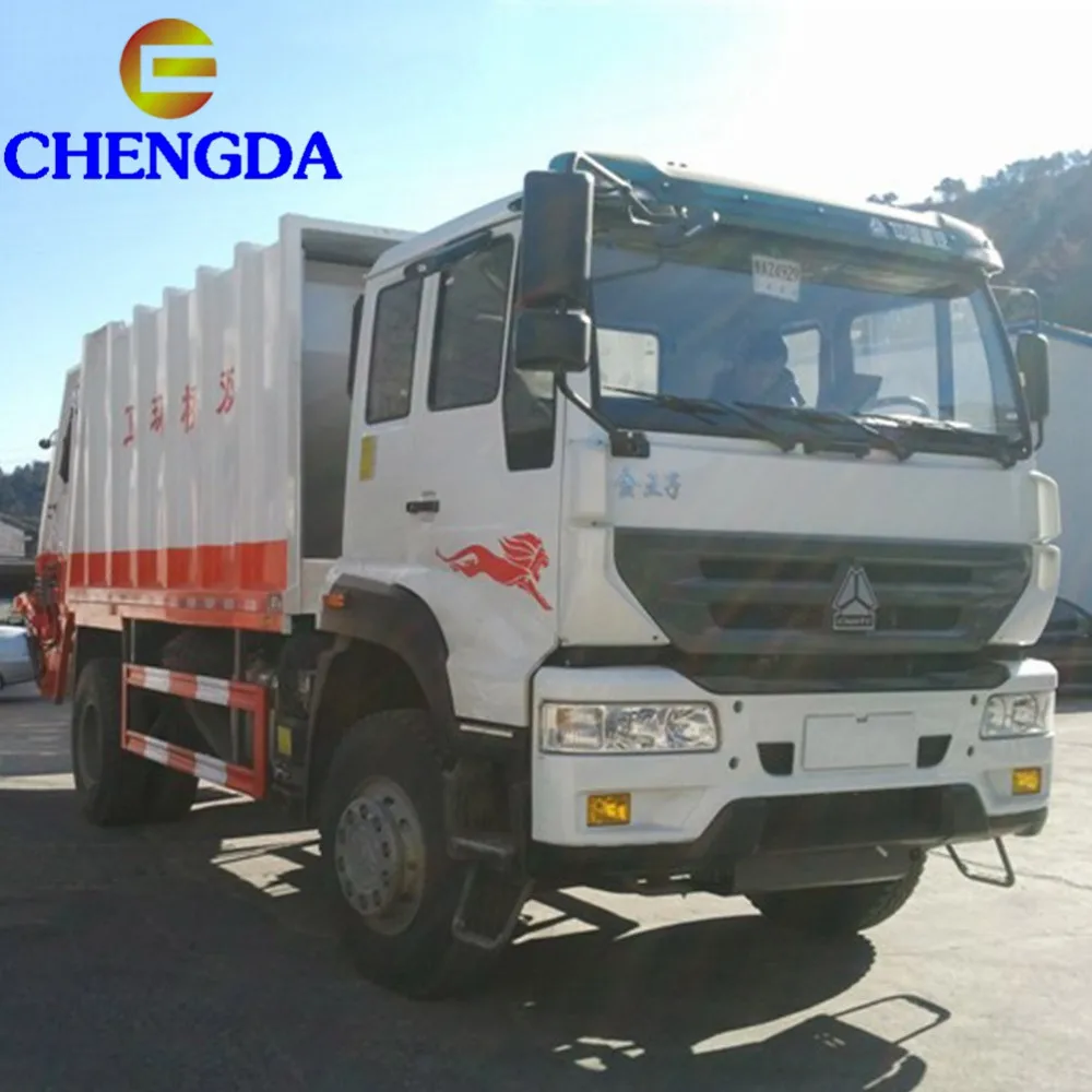 Howo Garbage Truck Prices Compactor Collecting 4x2 Truck Rubbish Howo Garbage Truck