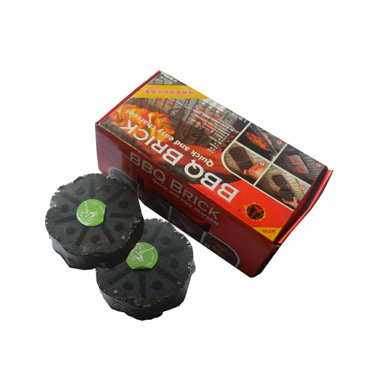 HQBQ0003 HongQiang быстрое освещение Бездымная Кокосовая Скорлупа древесный уголь для барбекю