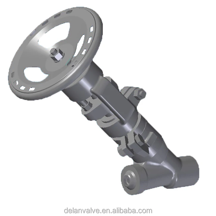 A105 WB36 F22 F91 F92 F316H Forged Steel A105 Globe Valve