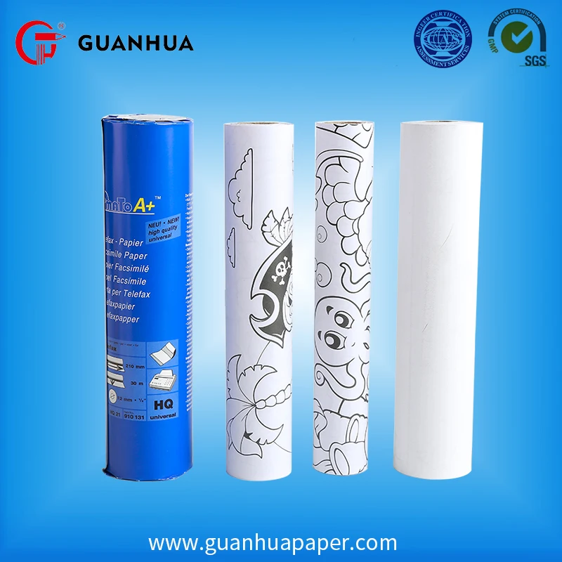 Пользовательские размеры 60gsm cad Плоттерная бумага рулон чернильная