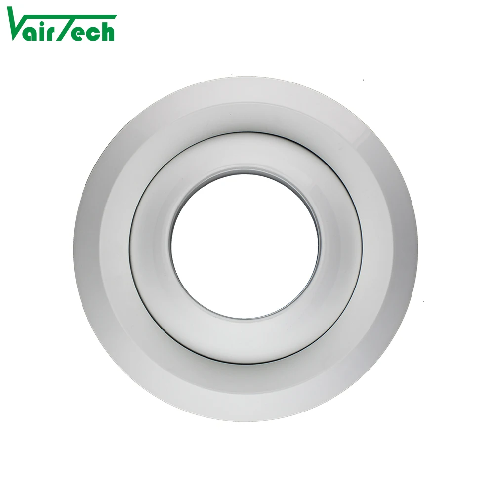 air Conditioning Adjustable Jet Nozzle Diffuser Aluminum Round air Diffuser