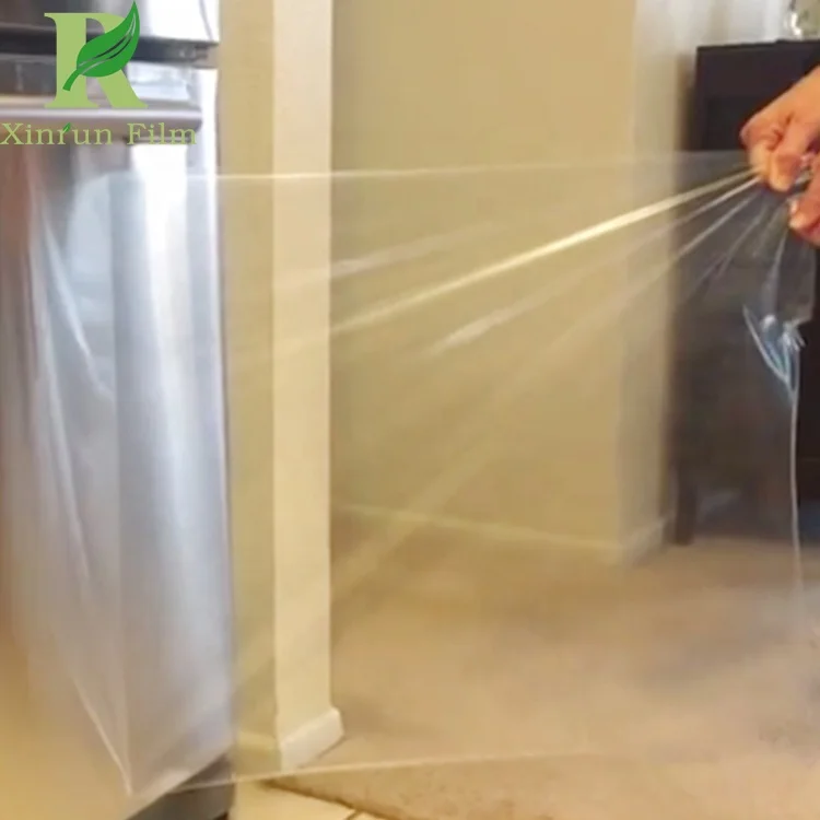 Transparent Protective Film for Refrigerator During Production Transportation