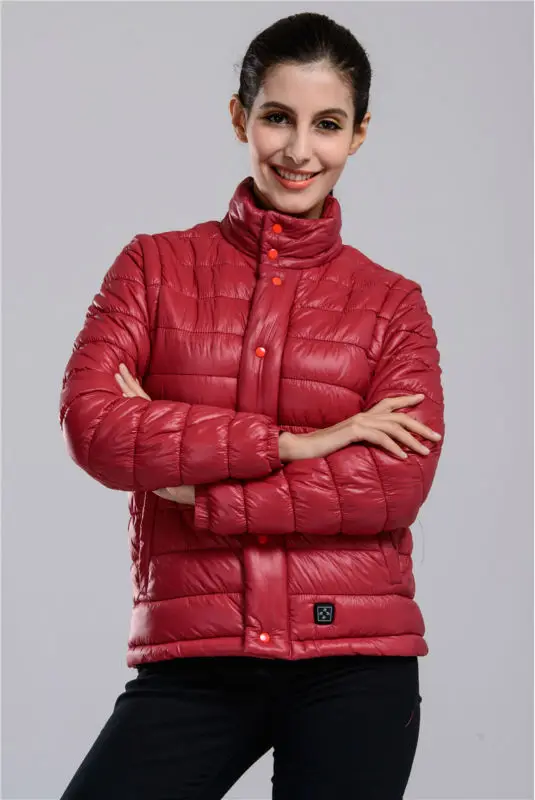 卸売冬5 V USBバッテリー充電式女性ダウン加熱服ジャケット
