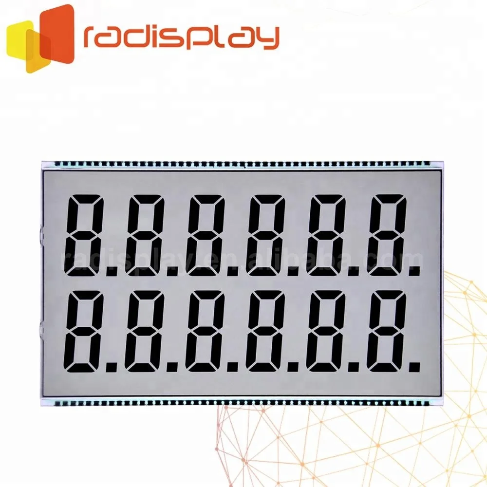 6x2 Tn 12 Digits Display Board Fuel 