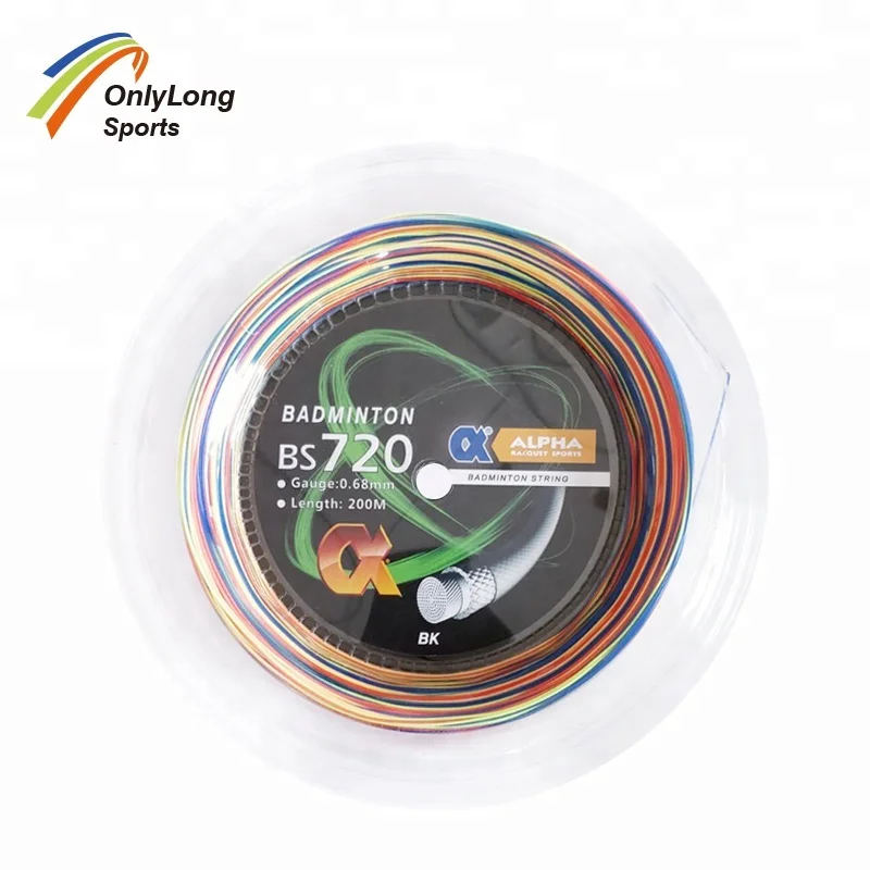 ONLYLONG Badminton Racket String for Nylon rainbow String