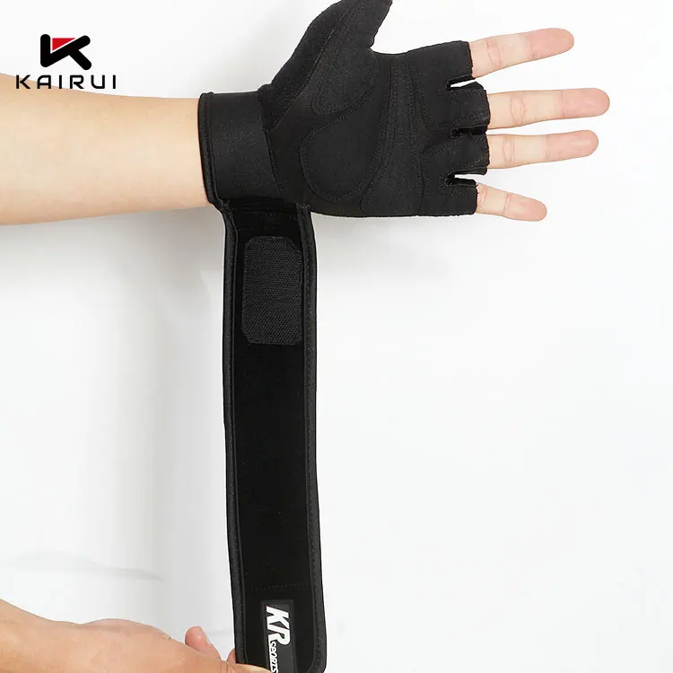 Free Sample Made in China Cheap lycra Fingerless Fitness Weight Lifting Gym Training Gloves Crossfit