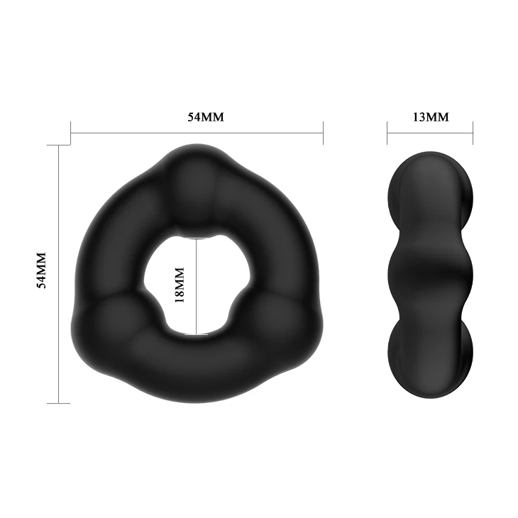 crazybull penis ring super stretchy silicone