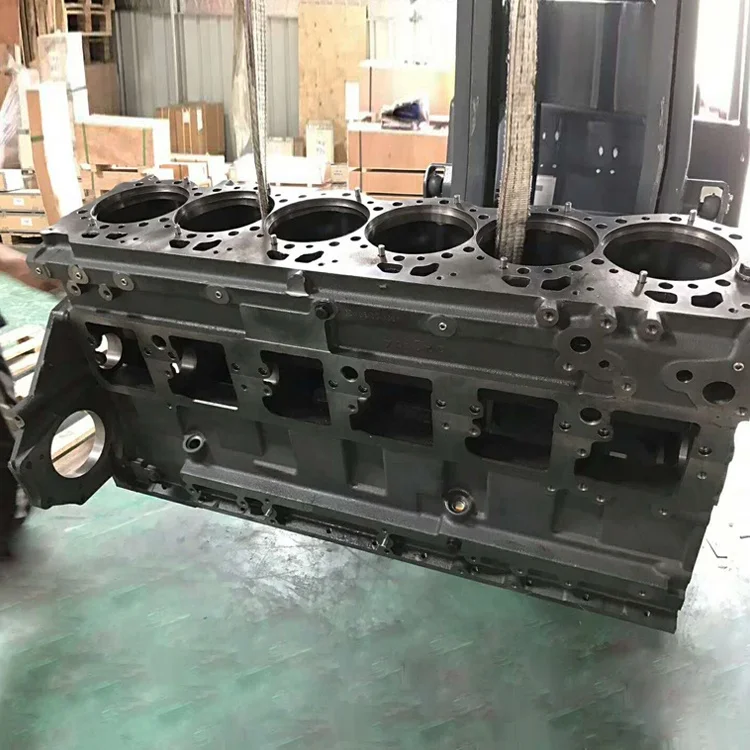 PC400-6 PC400-7 PC450-6 PC450-7 Excavator 6D125 S6D125 SAA6D125 Engine Cylinder Block 6154-21-1100 6151-22-1100 6251-21-1100