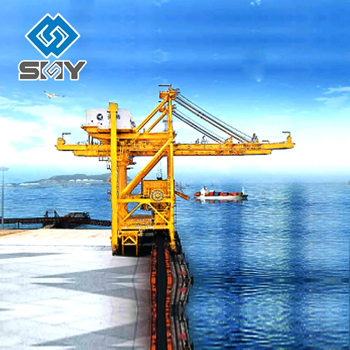 New Condition Grab Bucket Ship Unloader Gantry Crane with ISO