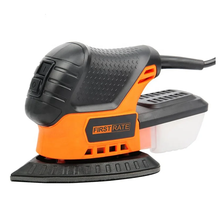 2021 Mouse Detail Sander Lightweight Small Sander with Dust Box Wood Sanding