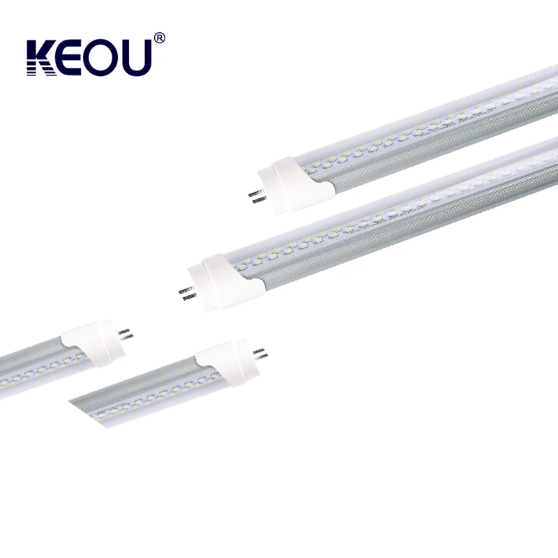 LED Light Source Long Tube Type Aluminum+PC Lamp Body Material 110V LED Tube Light T8 T5