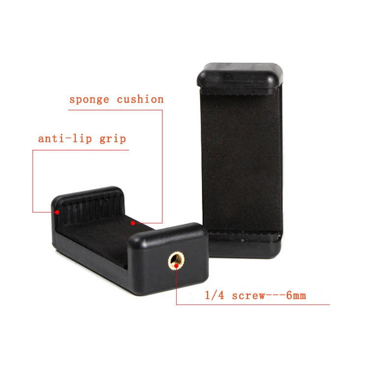 Factory Cell Phone Holder Mount Adapter Bracket Clip for Camera Tripod for Smartphone