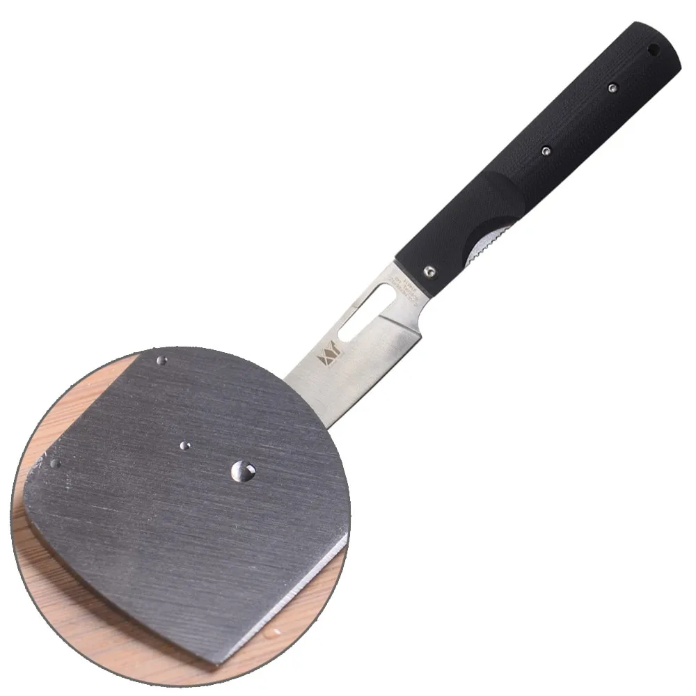 Folding Chef Knife 440A Stainless Steel Blade Sharp Kitchen Knife Professional Pocket Camping Knife Cooking Tools