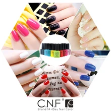 Color 90483 CNF 1PC lot 7 3ml 79colors 2015 Professional LED UV Nail Gel Polish UV