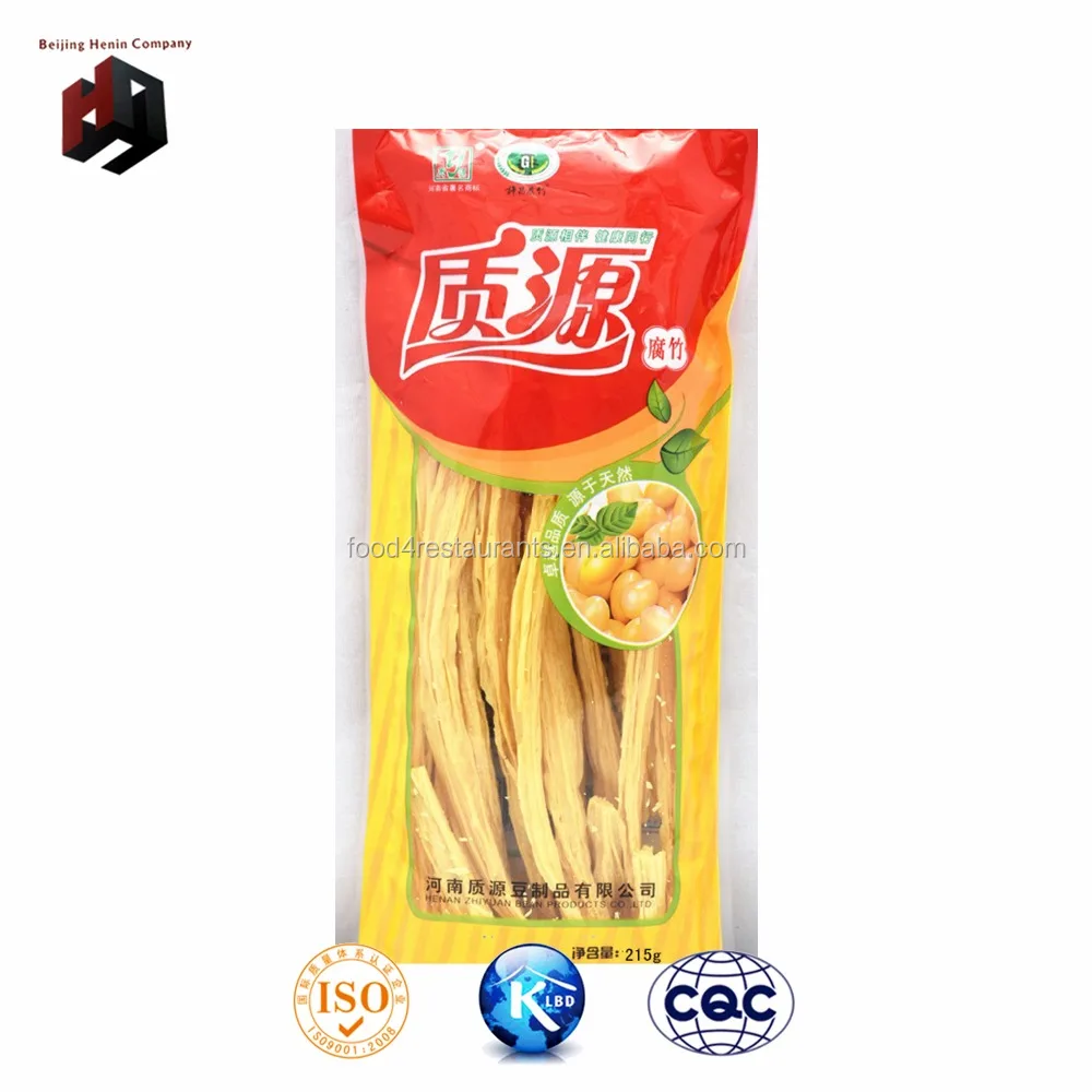 Organic dried soy bean curd sheets