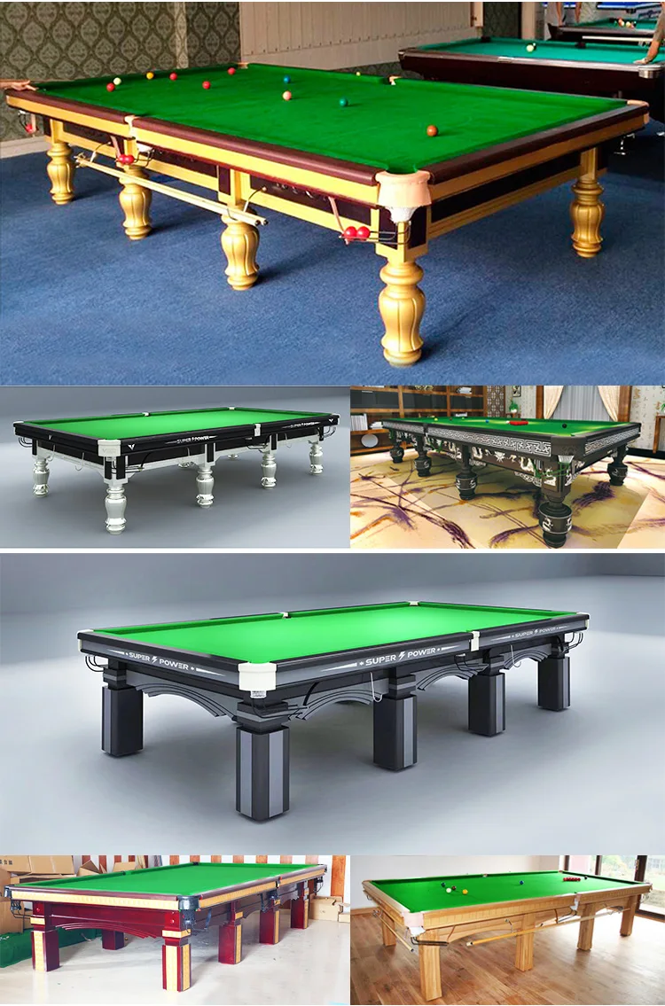 12 FT Golden World Snooker Championship Tabela de correspondência com o  bloco de correspondência - China Mesa de snooker e mesa de bilhar preço