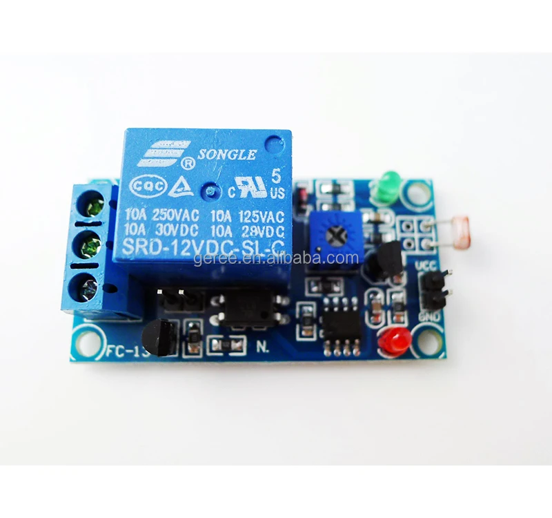 Details about   Photoresistor Relay Light Control Switch Sensor Module 5/12V Detection Detector