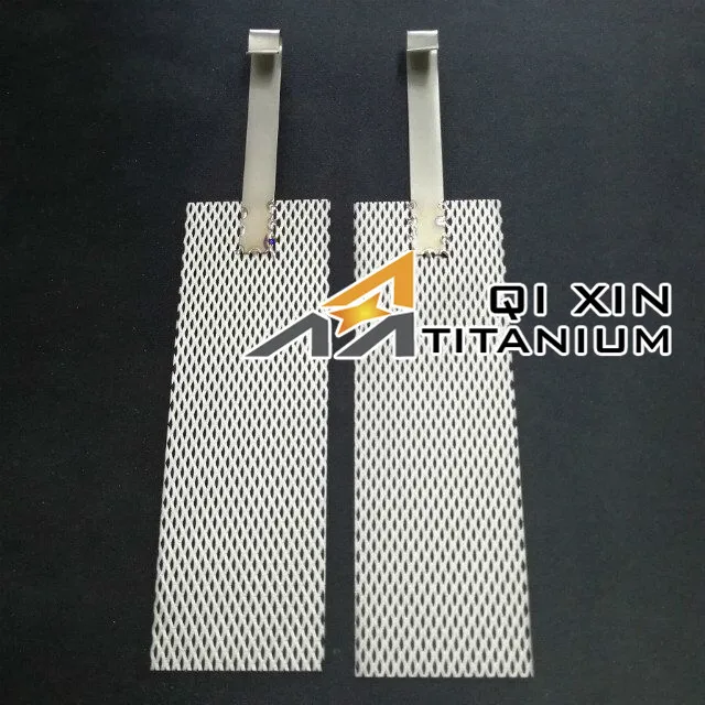 
Титановый анод для электролиза раствора NaOH или KOH 