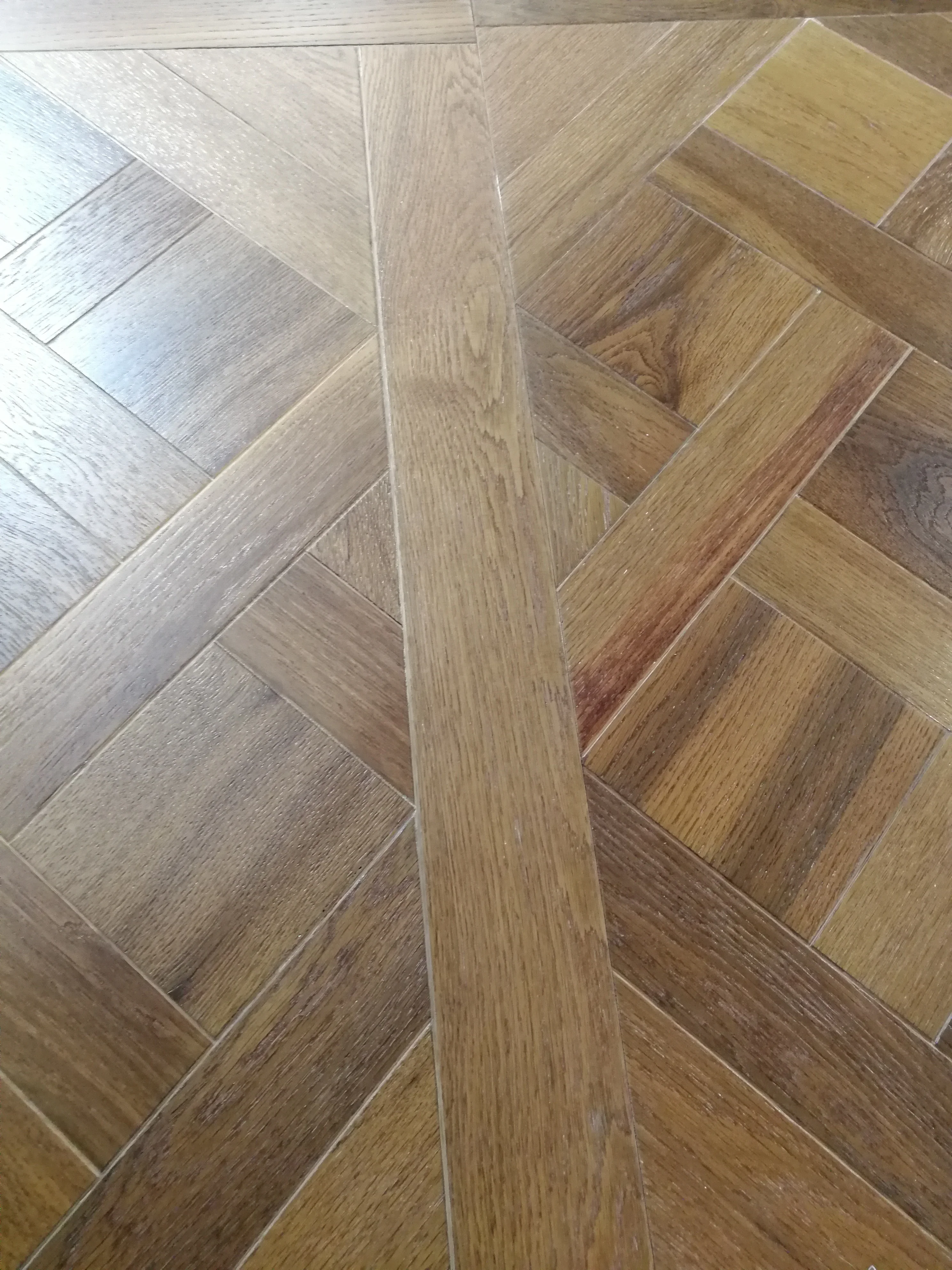 2019 Reclaimed Wood Versailles Engineered Parquet Flooring